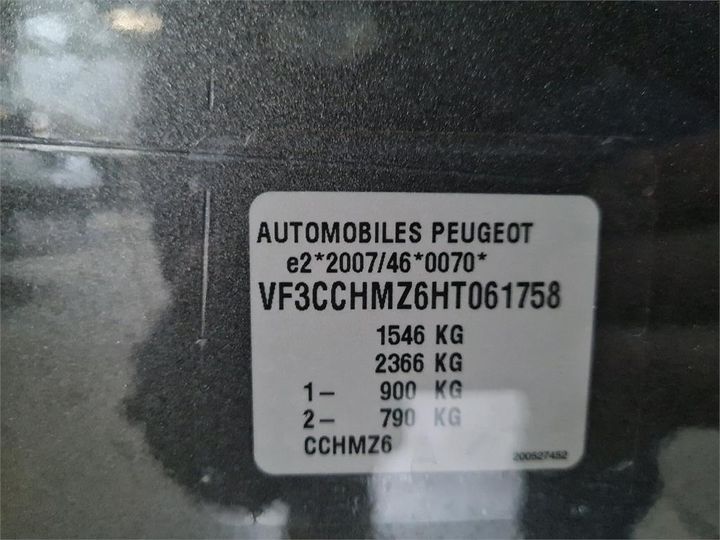 Photo 4 VIN: VF3CCHMZ6HT061758 - PEUGEOT 208 