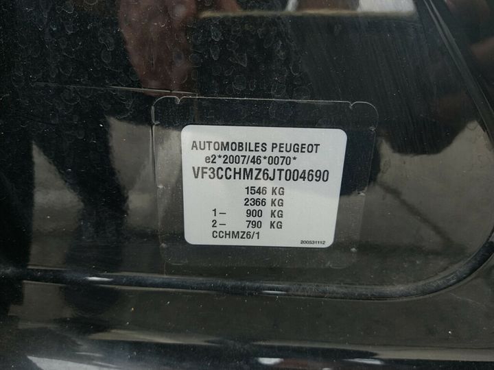 Photo 23 VIN: VF3CCHMZ6JT004690 - PEUGEOT 208 