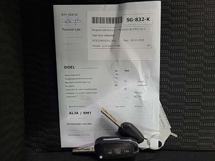 Photo 13 VIN: VF3CCHMZ6JT017435 - PEUGEOT 208 