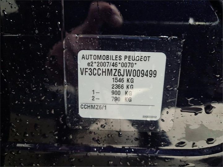 Photo 8 VIN: VF3CCHMZ6JW009499 - PEUGEOT 208 