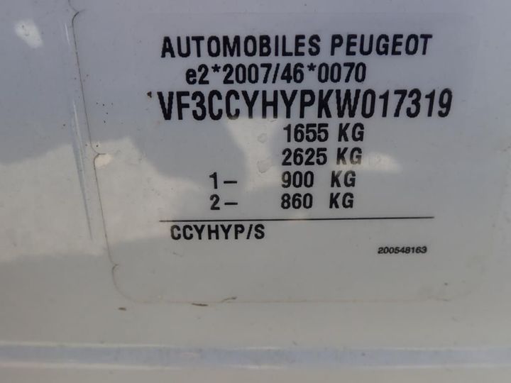 Photo 4 VIN: VF3CCYHYPKW017319 - PEUGEOT 208 