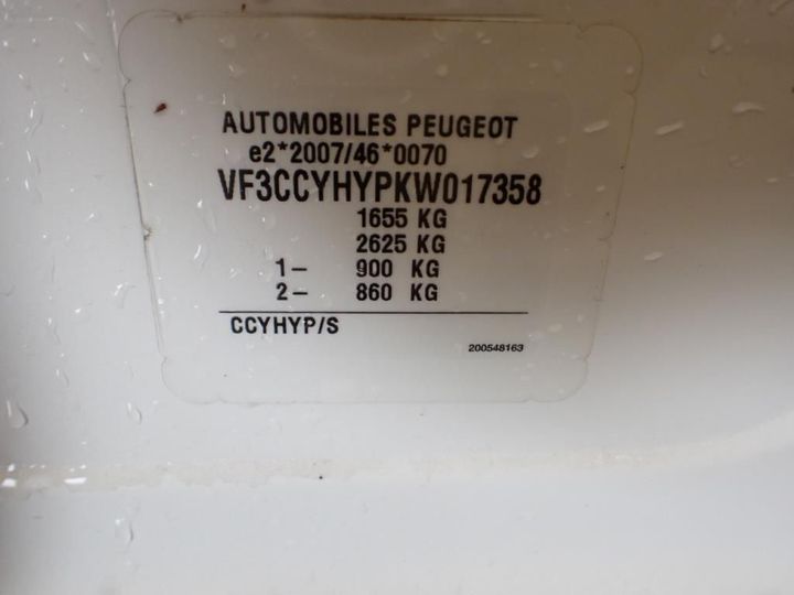 Photo 12 VIN: VF3CCYHYPKW017358 - PEUGEOT 208 