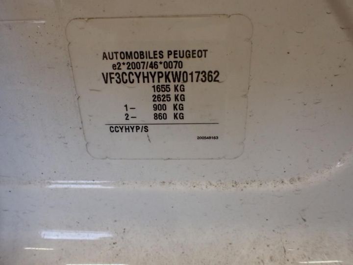 Photo 12 VIN: VF3CCYHYPKW017362 - PEUGEOT 208 