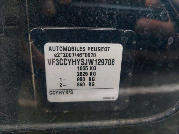 Photo 8 VIN: VF3CCYHYSJW129708 - PEUGEOT 208 