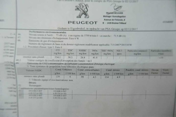 Photo 12 VIN: VF3CUHMZ6HY182969 - PEUGEOT 2008 FL&#3916 