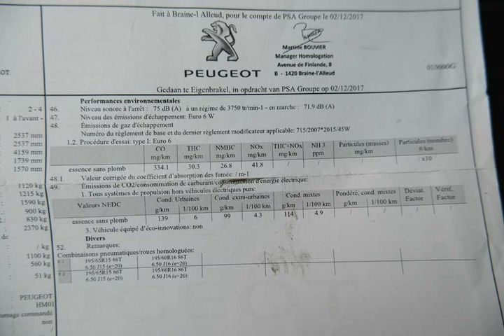 Photo 12 VIN: VF3CUHMZ6HY182972 - PEUGEOT 2008 FL&#3916 