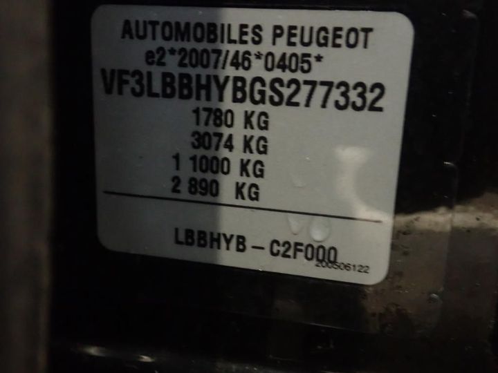 Photo 11 VIN: VF3LBBHYBGS277332 - PEUGEOT 308 