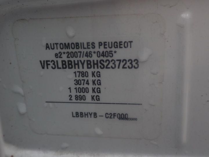 Photo 7 VIN: VF3LBBHYBHS237233 - PEUGEOT 308 5P AFFAIRE (2 SEATS) 