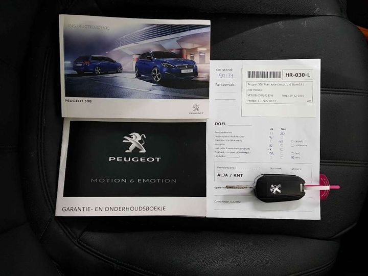 Photo 18 VIN: VF3LBBHZHFS323798 - PEUGEOT 308 