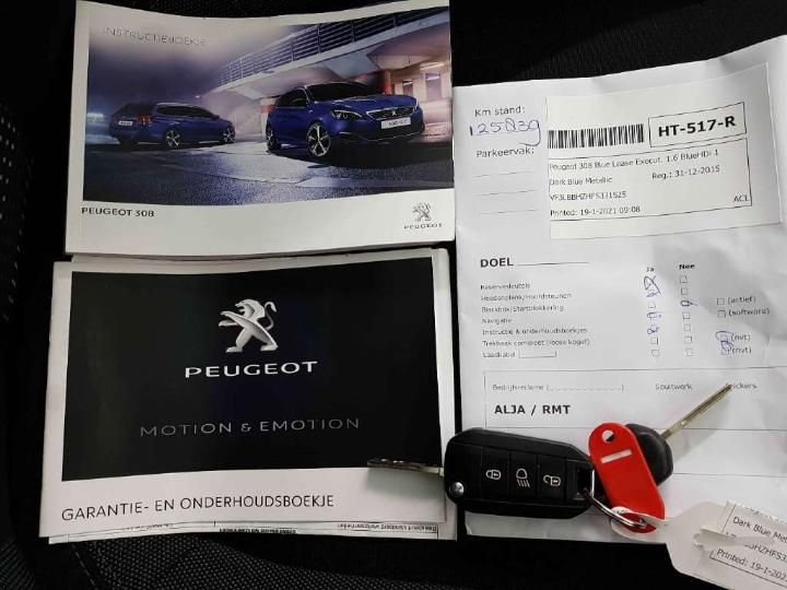 Photo 21 VIN: VF3LBBHZHFS331525 - PEUGEOT 308 