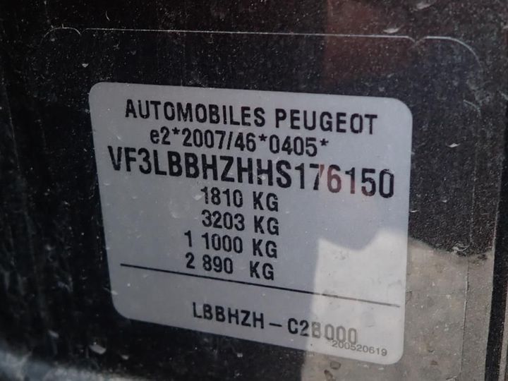 Photo 13 VIN: VF3LBBHZHHS176150 - PEUGEOT 308 5P 