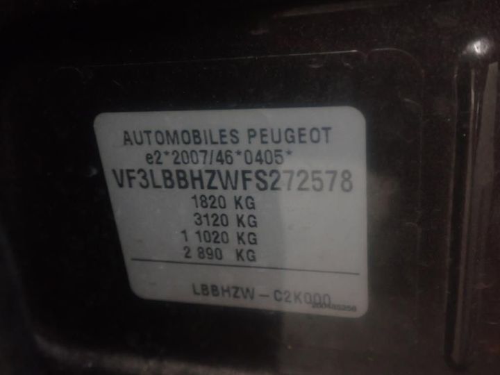 Photo 7 VIN: VF3LBBHZWFS272578 - PEUGEOT 308 