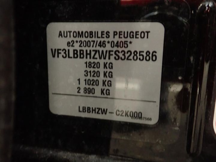 Photo 11 VIN: VF3LBBHZWFS328586 - PEUGEOT 308 