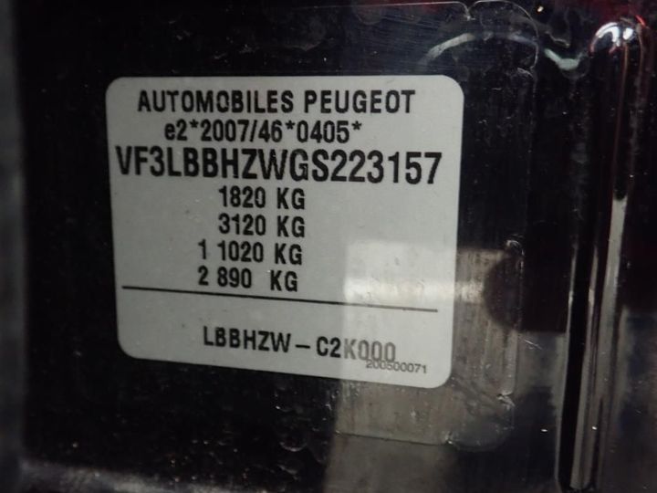 Photo 12 VIN: VF3LBBHZWGS223157 - PEUGEOT 308 5P 