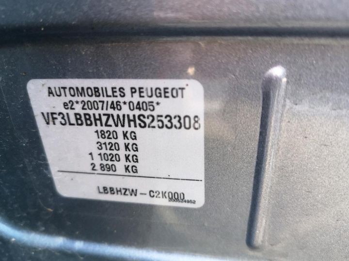 Photo 8 VIN: VF3LBBHZWHS253308 - PEUGEOT 308 