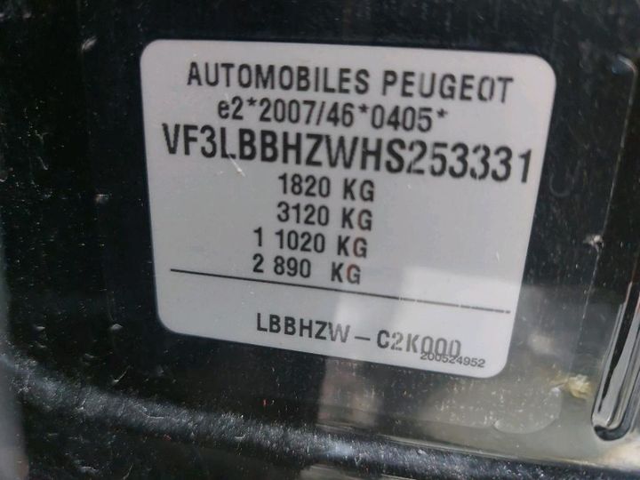 Photo 8 VIN: VF3LBBHZWHS253331 - PEUGEOT 308 