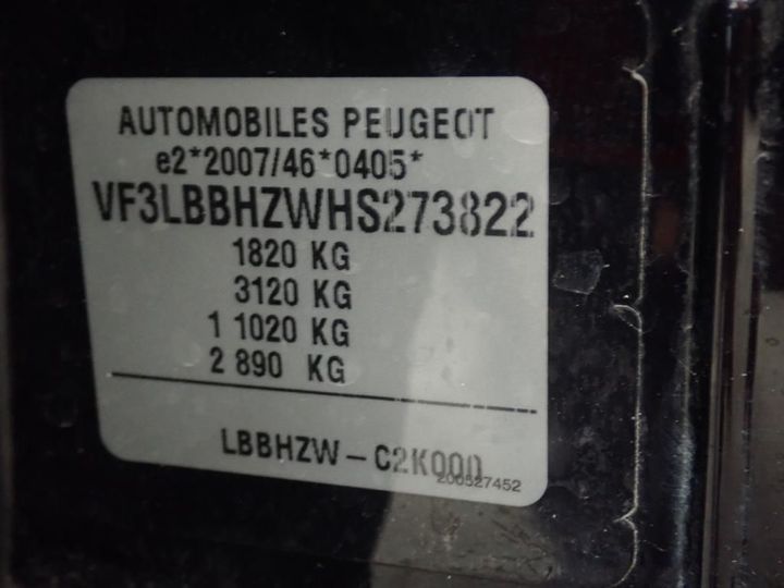 Photo 11 VIN: VF3LBBHZWHS273822 - PEUGEOT 308 