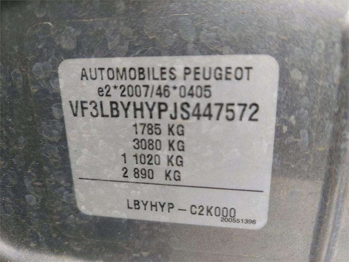 Photo 15 VIN: VF3LBYHYPJS447572 - PEUGEOT 308 