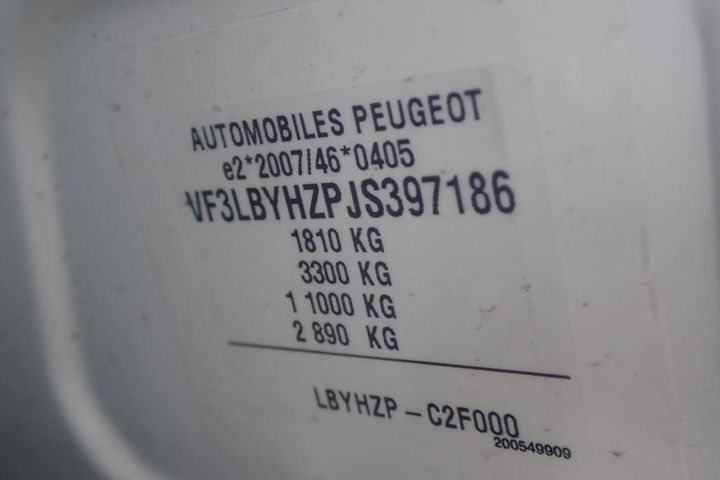 Photo 11 VIN: VF3LBYHZPJS397186 - PEUGEOT 308 5P 