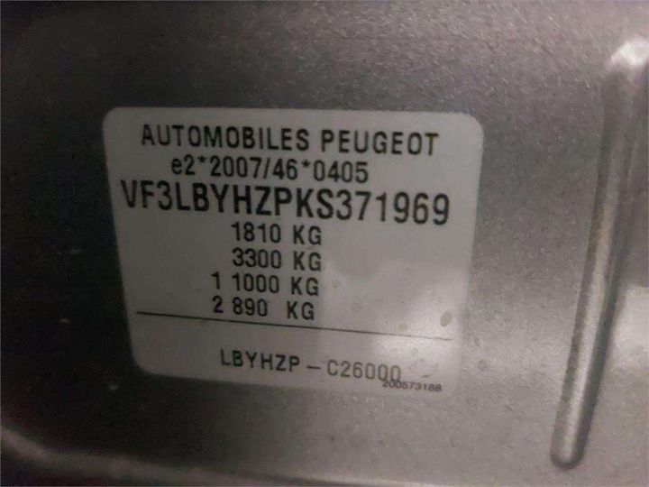 Photo 8 VIN: VF3LBYHZPKS371969 - PEUGEOT 308 