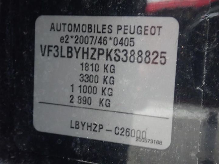 Photo 10 VIN: VF3LBYHZPKS388825 - PEUGEOT 308 