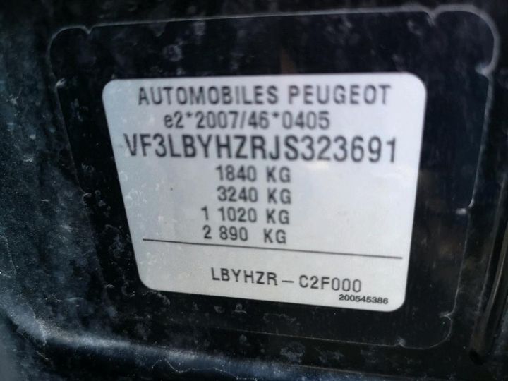 Photo 8 VIN: VF3LBYHZRJS323691 - PEUGEOT 308 