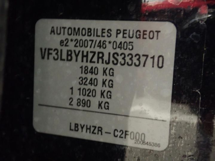 Photo 11 VIN: VF3LBYHZRJS333710 - PEUGEOT 308 