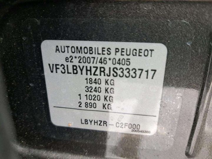 Photo 7 VIN: VF3LBYHZRJS333717 - PEUGEOT 308 