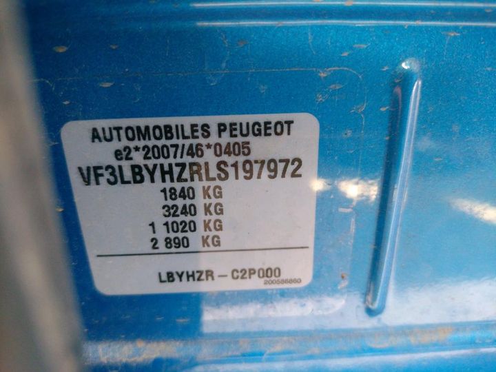 Photo 7 VIN: VF3LBYHZRLS197972 - PEUGEOT 308 