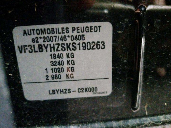 Photo 7 VIN: VF3LBYHZSKS190263 - PEUGEOT 308 