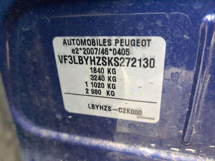 Photo 7 VIN: VF3LBYHZSKS272130 - PEUGEOT 308 