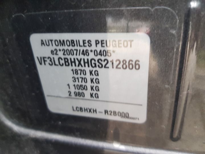 Photo 5 VIN: VF3LCBHXHGS212866 - PEUGEOT 308 