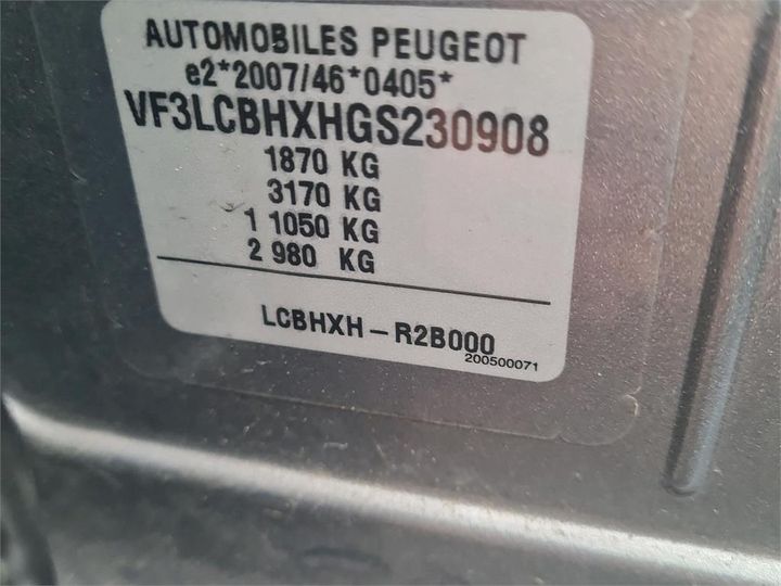 Photo 4 VIN: VF3LCBHXHGS230908 - PEUGEOT 308 