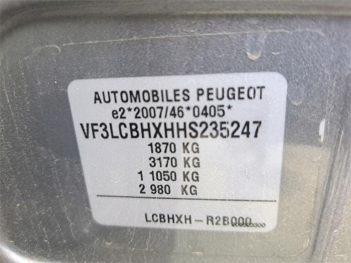 Photo 4 VIN: VF3LCBHXHHS235247 - PEUGEOT 308 