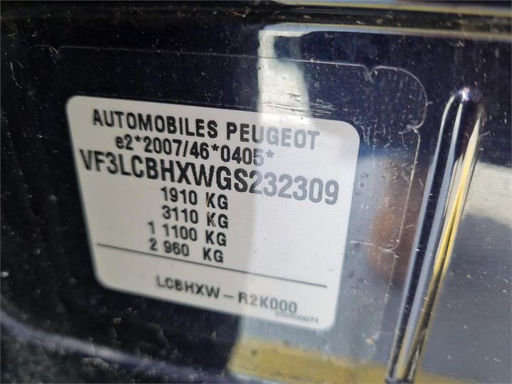 Photo 4 VIN: VF3LCBHXWGS232309 - PEUGEOT 308 