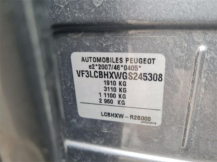 Photo 4 VIN: VF3LCBHXWGS245308 - PEUGEOT 308 