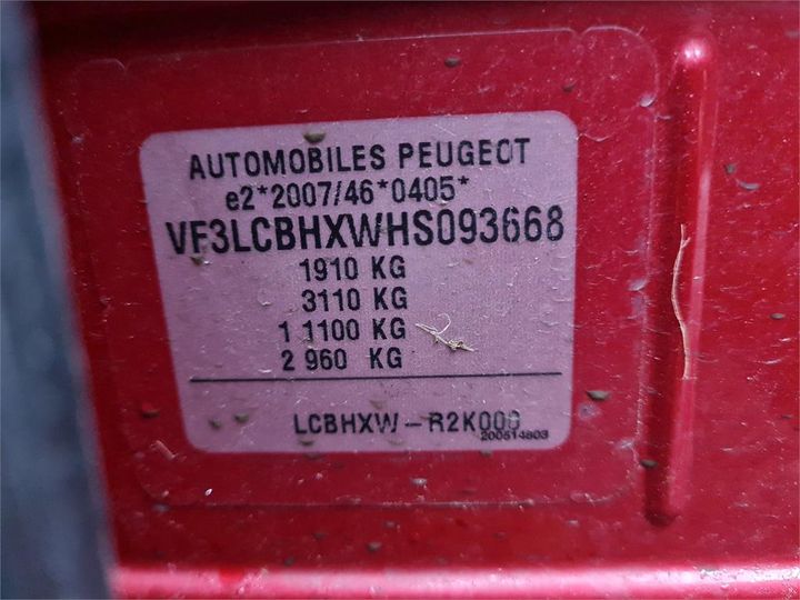 Photo 4 VIN: VF3LCBHXWHS093668 - PEUGEOT 308 