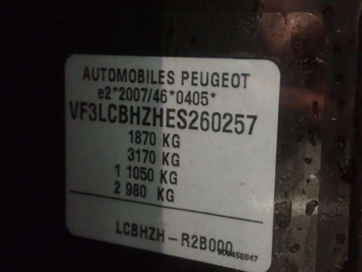 Photo 12 VIN: VF3LCBHZHES260257 - PEUGEOT 308 SW 