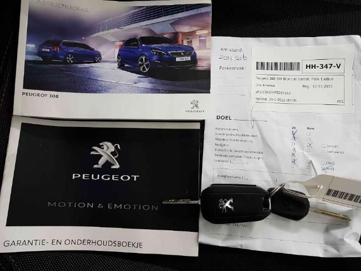 Photo 21 VIN: VF3LCBHZHFS267182 - PEUGEOT 308 