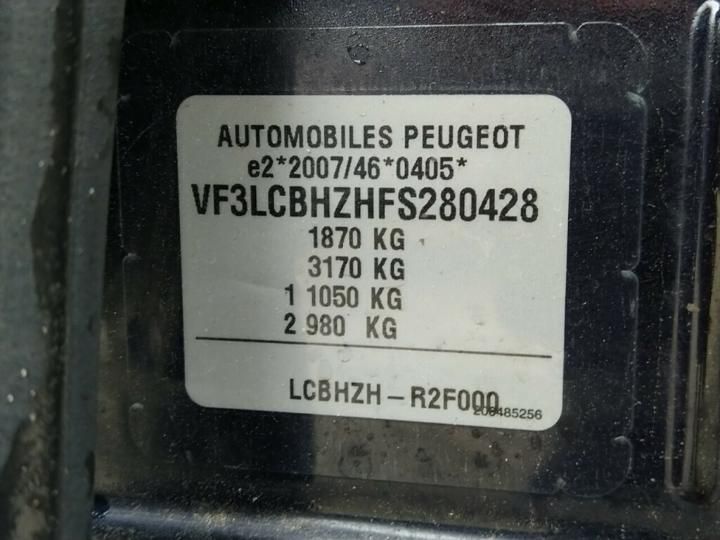 Photo 25 VIN: VF3LCBHZHFS280428 - PEUGEOT 308 