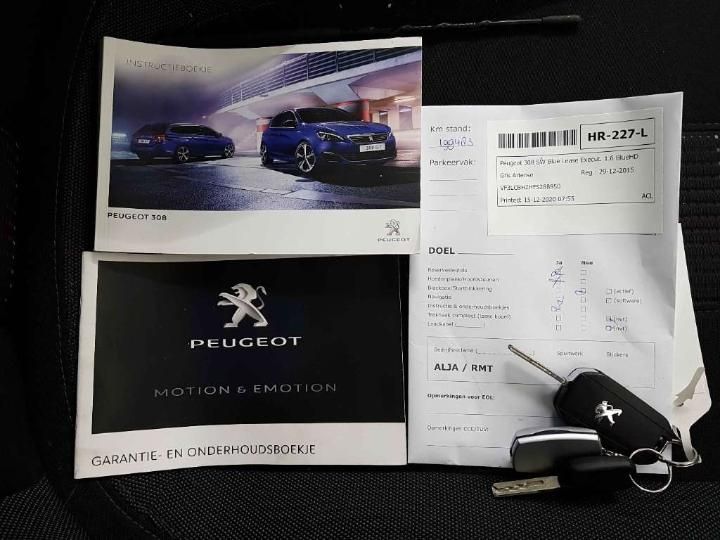 Photo 19 VIN: VF3LCBHZHFS288950 - PEUGEOT 308 