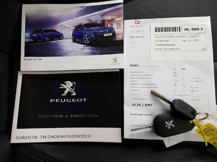 Photo 18 VIN: VF3LCBHZHFS290054 - PEUGEOT 308 SW 