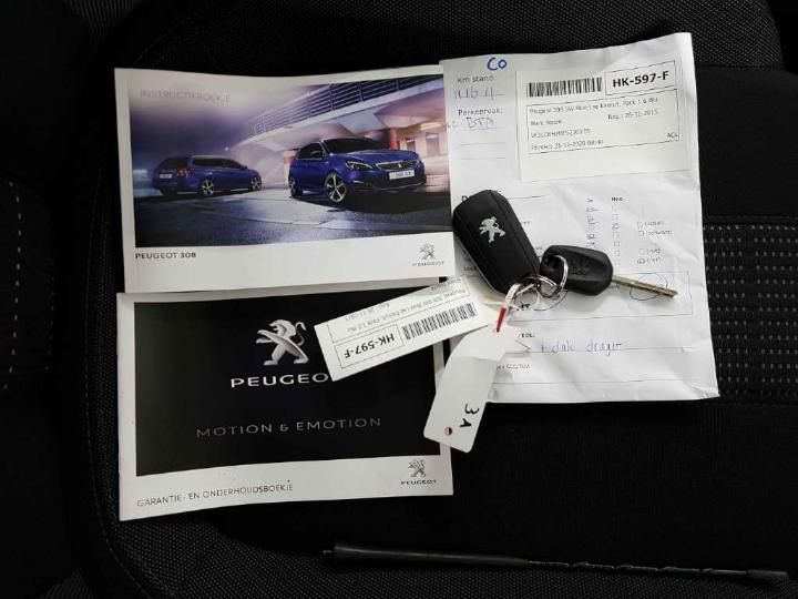 Photo 19 VIN: VF3LCBHZHFS290378 - PEUGEOT 308 SW 