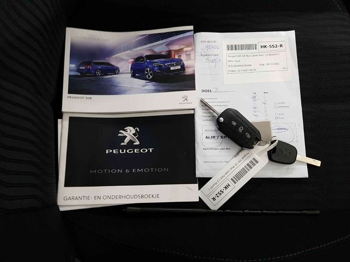 Photo 16 VIN: VF3LCBHZHFS290466 - PEUGEOT 308 SW 