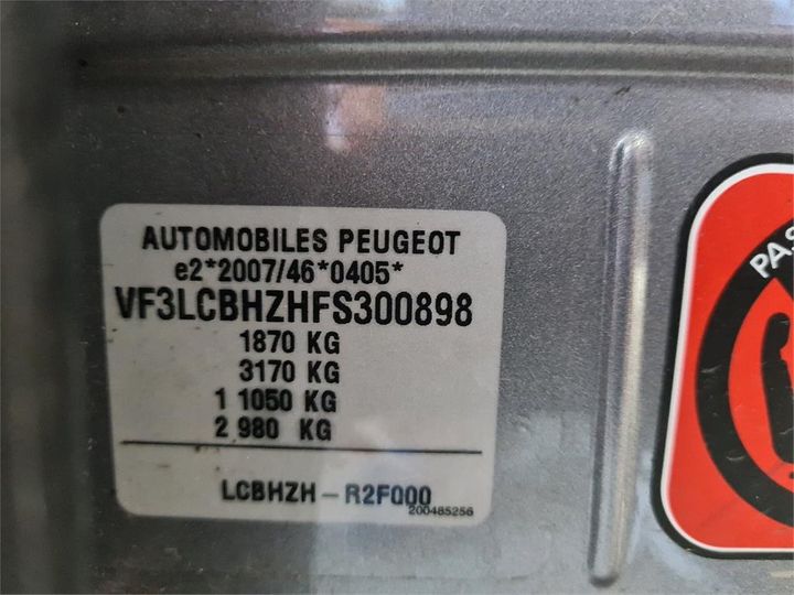 Photo 8 VIN: VF3LCBHZHFS300898 - PEUGEOT 308 