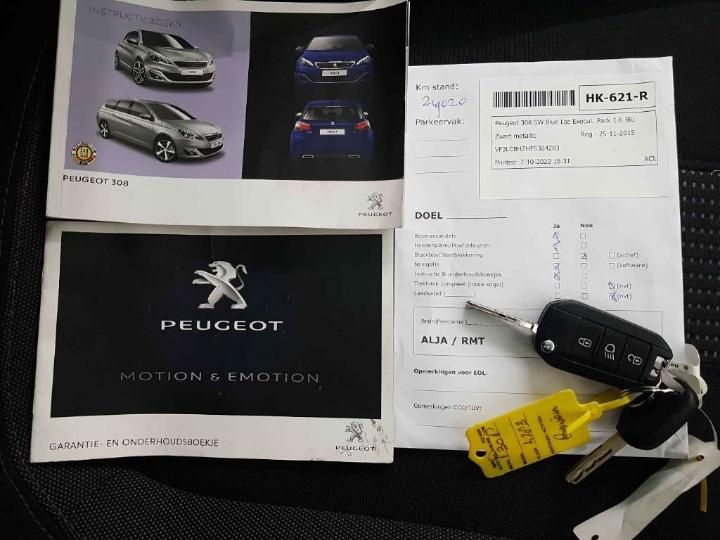 Photo 21 VIN: VF3LCBHZHFS304283 - PEUGEOT 308 