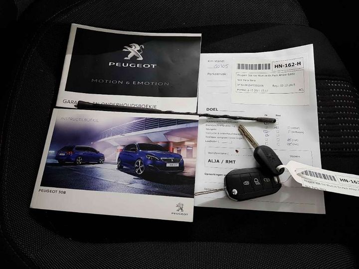 Photo 17 VIN: VF3LCBHZHFS305936 - PEUGEOT 308 SW 