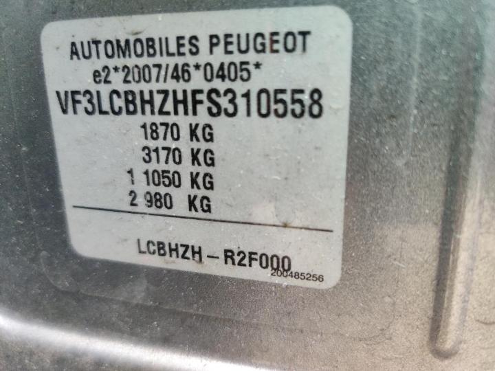 Photo 21 VIN: VF3LCBHZHFS310558 - PEUGEOT 308 SW 