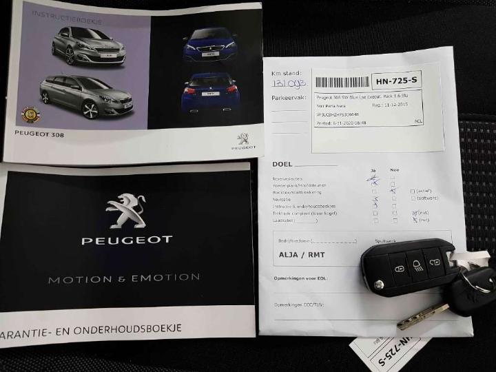 Photo 22 VIN: VF3LCBHZHFS316648 - PEUGEOT 308 SW 