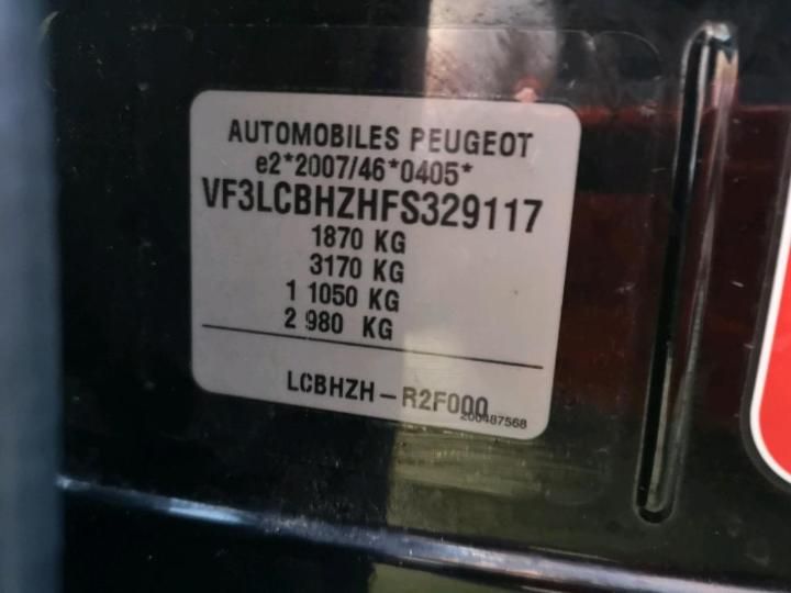 Photo 14 VIN: VF3LCBHZHFS329117 - PEUGEOT 308 